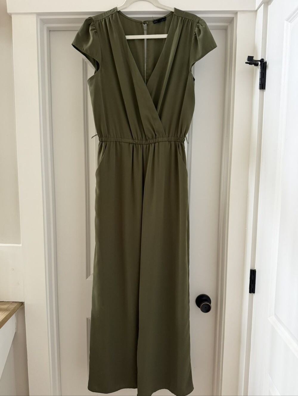 BeBop Olive Green Jumpsuit